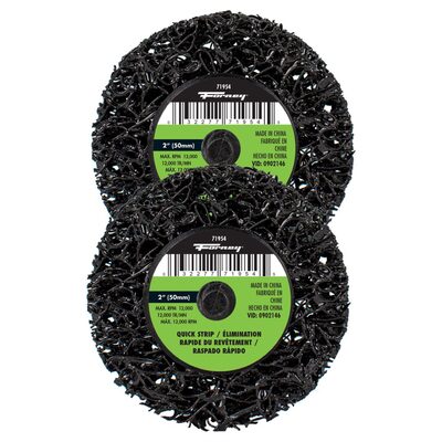 Forney Industries Quick Change Stripping Disc, 2 in (2-Pack of Forney 71954)