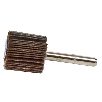 Forney Industries Forney 71695 Flap Wheel, Shank Mounted, 1 in x 1 in, Grit: 80