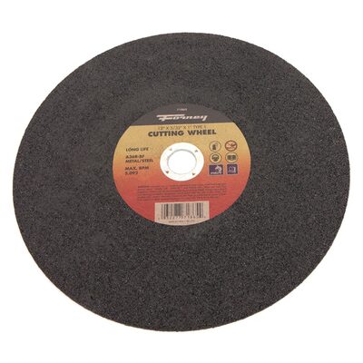 Forney Industries Cutting Wheel, Metal, Type 1, 12 in x 3/32 in x 1 in