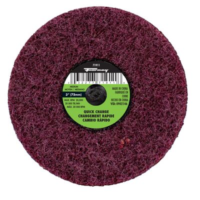 Forney Industries Surface Prep Pad, 3 in (Medium Grit)