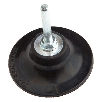 Forney Industries Quick Change Backing Pad, 3 in