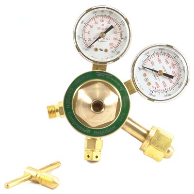 Forney Industries 250 Series Oxygen Regulator, 2 in Side Mount