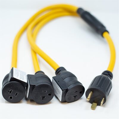 Firman Power Cord TT-30P to 3x5-20R 3ft Extension 10 AWG