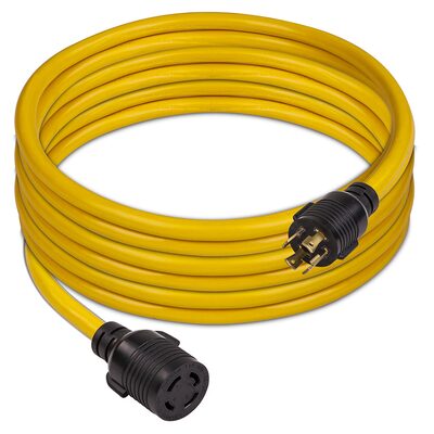 Firman Power Cord L14-30P to L14-30 25ft Extension 10 AWG with Storage Strap