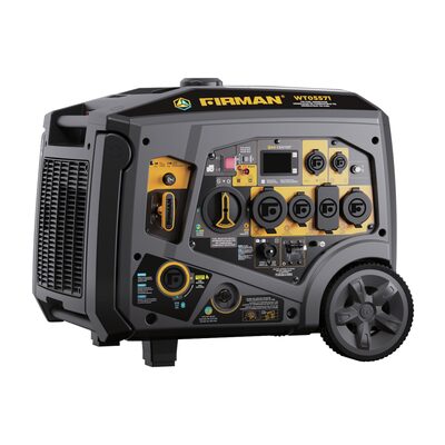 Firman Tri Fuel Inverter Portable Generator 6850/5500 Watt Electric Start 120/240V Parallel Ready CO Alert 49 ST CAN
