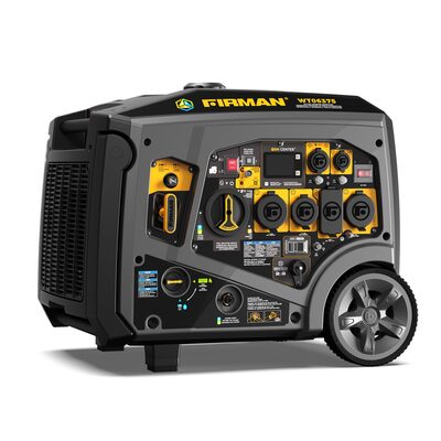 Firman 7850 / 6300 Watt Tri-Fuel Inverter Portable Generator with Electric Start, 120 / 240V, Parallel Ready, CO Alert