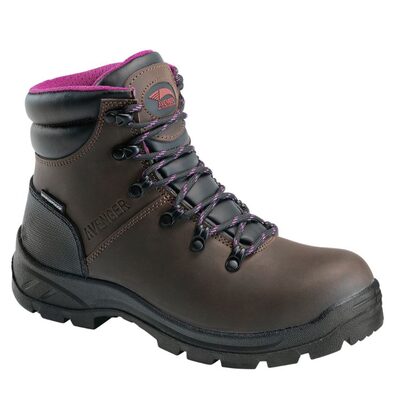 Avenger Builder Series - Women's Boots - Steel Toe - IC|EH|SR - Brown/Black - Size: 6.5M