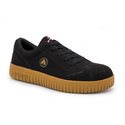 AIRWALK CAMINO - Men's Low Top Shoe - CT|EH|SR - Black/Gum - Size: 9.5 - D - (Regular)