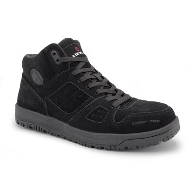 AIRWALK MONGO Mid - Men's Mid Top Shoe - CT|EH|SR - Black/Black - Size: 9.5 - D - (Regular)