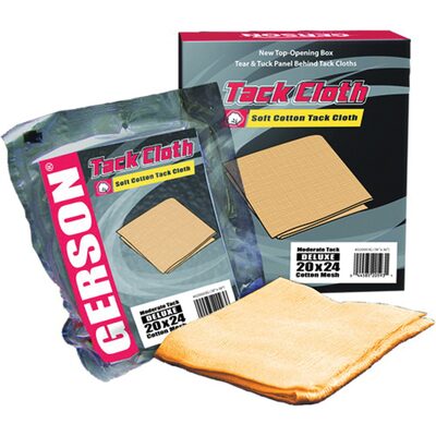 Gerson Co. 020003G Deluxe Tack Cloth, 36 in L x 18 in W, Gold