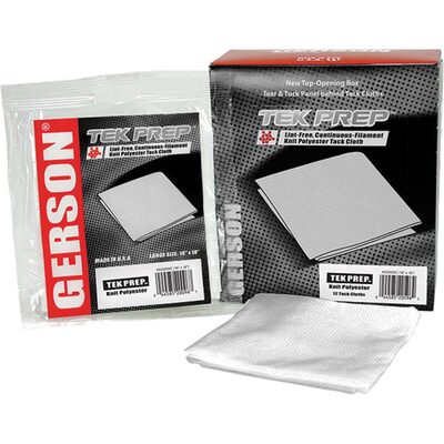 Gerson Co. TekPrep 020009C Tack Cloth, 18 in L x 18 in W, White