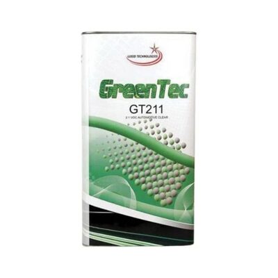 GENTEC AND GREENTEC PRODUCTS GT211Q Premium 2.1 VOC Automotive Clearcoat, 1 qt, Gloss, 2:1:1 Mixing