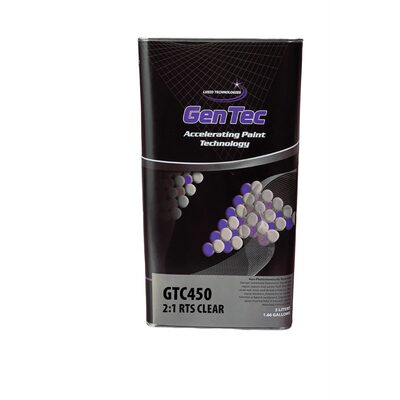 GENTEC AND GREENTEC PRODUCTS GTC4505L Premium Overall Clear Coat, 5 L, 2:1 Mixing