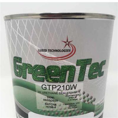 GENTEC AND GREENTEC PRODUCTS GTP210LG(Q) High Build 2K Urethane Sealer, 1 qt Can, Light Gray, 149.1 g/L VOC, 4:1 Mixing
