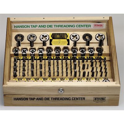 Hanson TAP HEX DIE CABINET 195 PC.