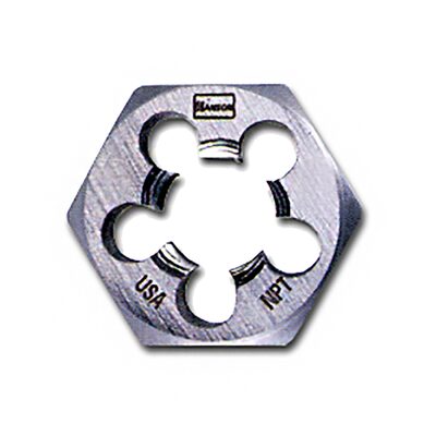 Hanson 1/2" 14NPT PIPE DIE 1-7/16" ACROSS
