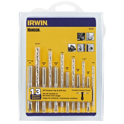 Hanson TAP AND DRILL SET