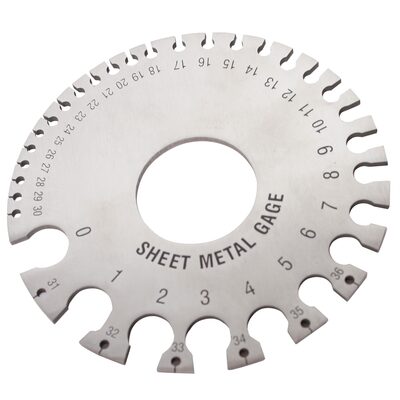 Woodward Fab Sheet Metal Thickness Gauge