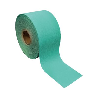 High Teck Products (1 roll per box) 2-3/4"x25YD GREEN PSA Sanding Sheet Roll 80G