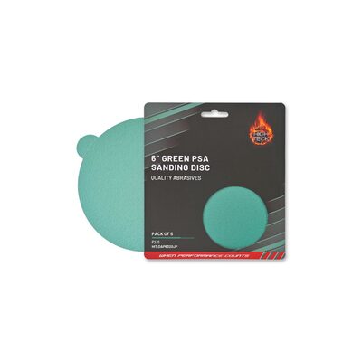 High Teck Products (5 pcs pack) 6" GREEN PSA Sanding Disc 800 Grit