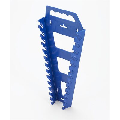 Hansen Global Univ Wrench Rack, Holds 13 Wrenches, Blue