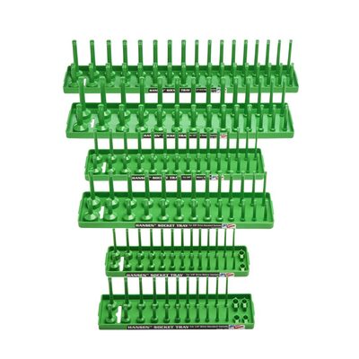 Hansen Global Soc Tray Six Pack, Green