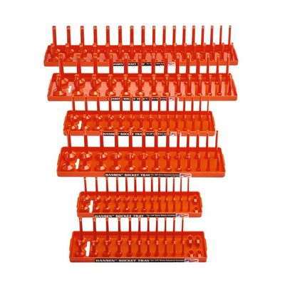 Hansen Global Soc Tray Six Pack, Orange