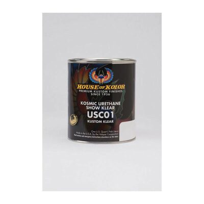 House Of Kolor USC01.Q01 Kosmic Urethane Show Klear, 1 qt, 3:1:1 Mixing