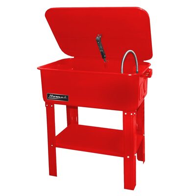 Homak Manufacturing 20-Gallon Parts Washer, Red