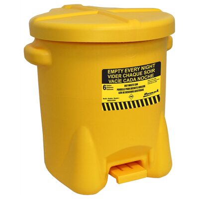 Homak Manufacturing 6 Gallon Oily Waste Can