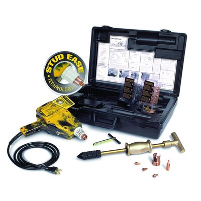 H&S AutoShot UNI-5500 Uni-Spotter STINGER PLUS Spot Weld Kit Stud Gun, All Accessories in Case