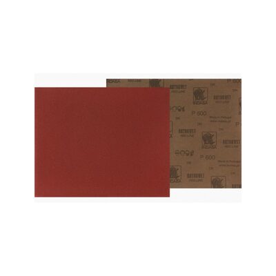 Indasa USA,Inc. Medallion 7-2000 Rhynowet Red Line XL Half Sanding Sheet, 9 in L x 5-1/2 in W, 2000 Grit