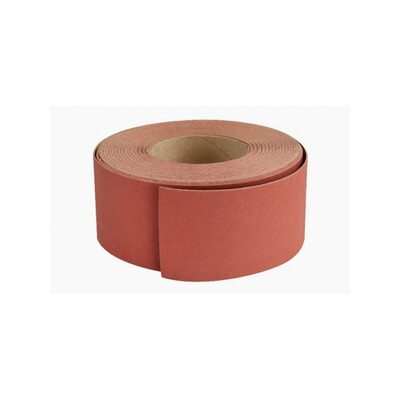 Indasa USA,Inc. Medallion 960-150 Rhynostick Red Line XL Long File Board Sanding Roll, 27-1/2 yd L x 2-3/4 in W, 150 Grit