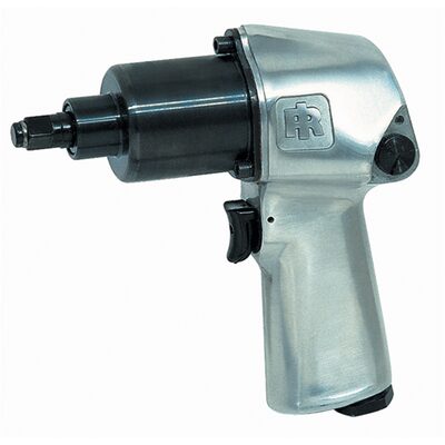 Ingersoll Rand 3/8 Inch Air Impact Wrench, Super Duty, 150 ft-lb Torque, Friction Ring Retainer, Pistol