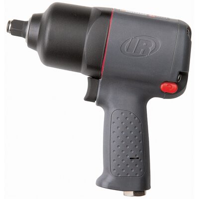 Ingersoll Rand 1/2 Inch Air Impact Wrench, Heavy Duty, 650 ft-lb Torque, Friction Ring Retainer, Pistol Grip