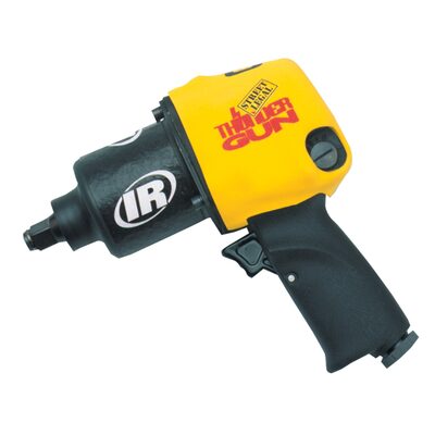 Ingersoll Rand 1/2 Inch Air Impact Wrench, Super Duty, 625 ft-lb Torque, Friction Ring Retainer, Pistol
