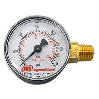 Ingersoll Rand Gauge, Pressure 0-300 PSI