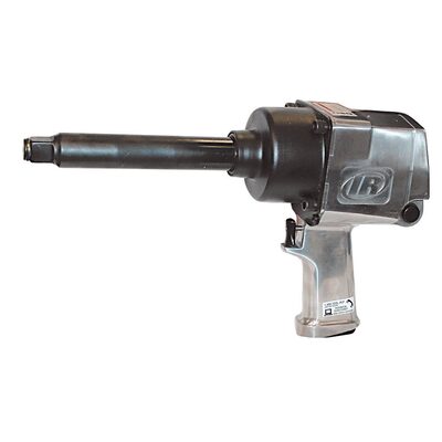 Ingersoll Rand 3/4 Inch Air Impact Wrench, 6 Inch Ext Anvil, Super Duty, 1100 ft-lb Torque, Friction Ring Retainer, Pistol Grip