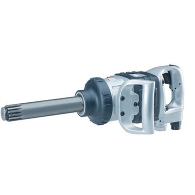 Ingersoll Rand No. 5 Spline Air Impact Wrench, 6 Inch Ext Anvil, 1770 ft-lb Torque, D-Handle Inside Trigger
