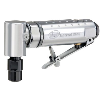 Ingersoll Rand Angle Air Die Grinder, 21,000 RPM, 0.25 HP, 1/4 Inch Collet, Front Exhaust
