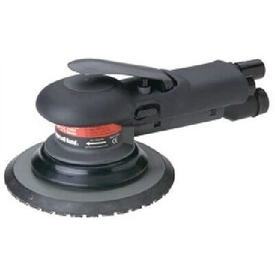 Ingersoll Rand 5" Random Orbital Air Sander, 3/16" Orbit Diameter, Vinyl Pad, 12,000 RPM, 0.2 HP