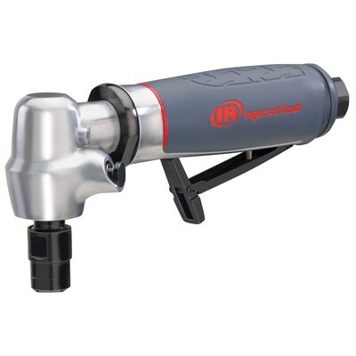 Ingersoll Rand Angle Air Die Grinder, 20,000 RPM, 0.4 HP, 1/4 Inch Collet, Rear Exhaust
