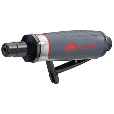 Ingersoll Rand Air Die Grinder, 1/4" and 6mm Collets, Burr, 25000 RPM, Rear Exhaust, 0.4 HP