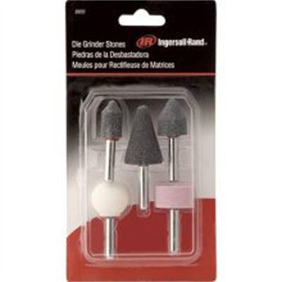Ingersoll Rand 5-Piece Die Grinder Stone, 1/4" Collet for Ingersoll Rand Die Grinder