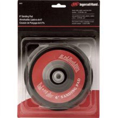 Ingersoll Rand 6" Dual Action Sanding Pad, 12,000 Max RPM, 5/16" - 24 thread Spindle