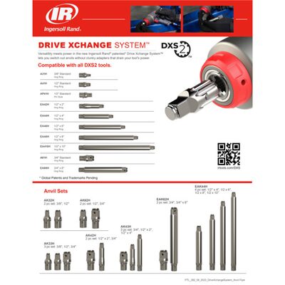 Ingersoll Rand DXS 1/2" Drive Standard Anvil Attachment