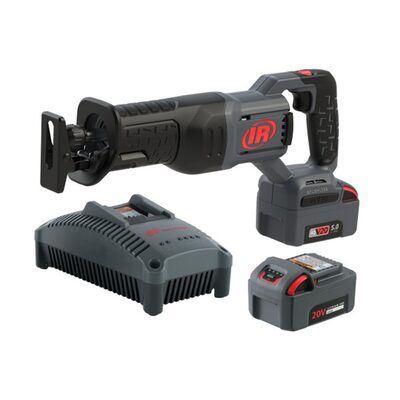 Ingersoll Rand 20V Cordless Reciprocating Saw 2 Battery Kit, 1-1/4" Stroke, 3000 SPM