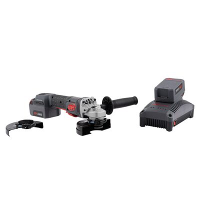 Ingersoll Rand 20v Cordless Angle Grinder & Cut-Off Tool 4.5"/5" with E-Brake (Two-Battery Kit)