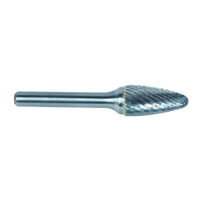 Ingersoll Rand BUR CARB TREE SHAPE, RADIUS NOSE, 1/2"DIA,1"CUT L.