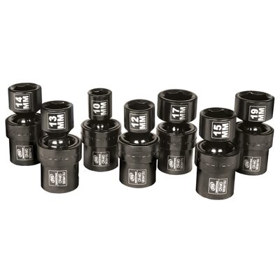Ingersoll Rand UNIVERSAL METRIC SET 3/8" 7PC